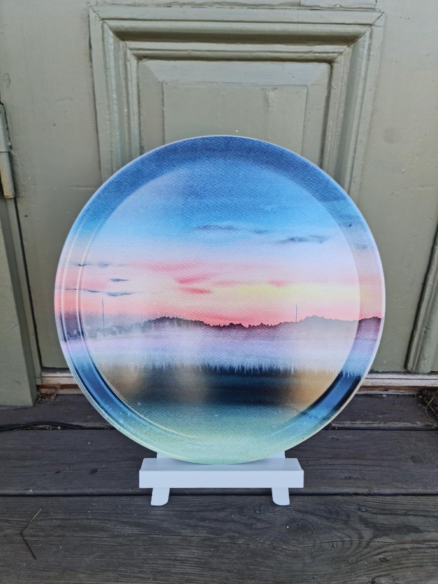 Tray "The moment of summer"