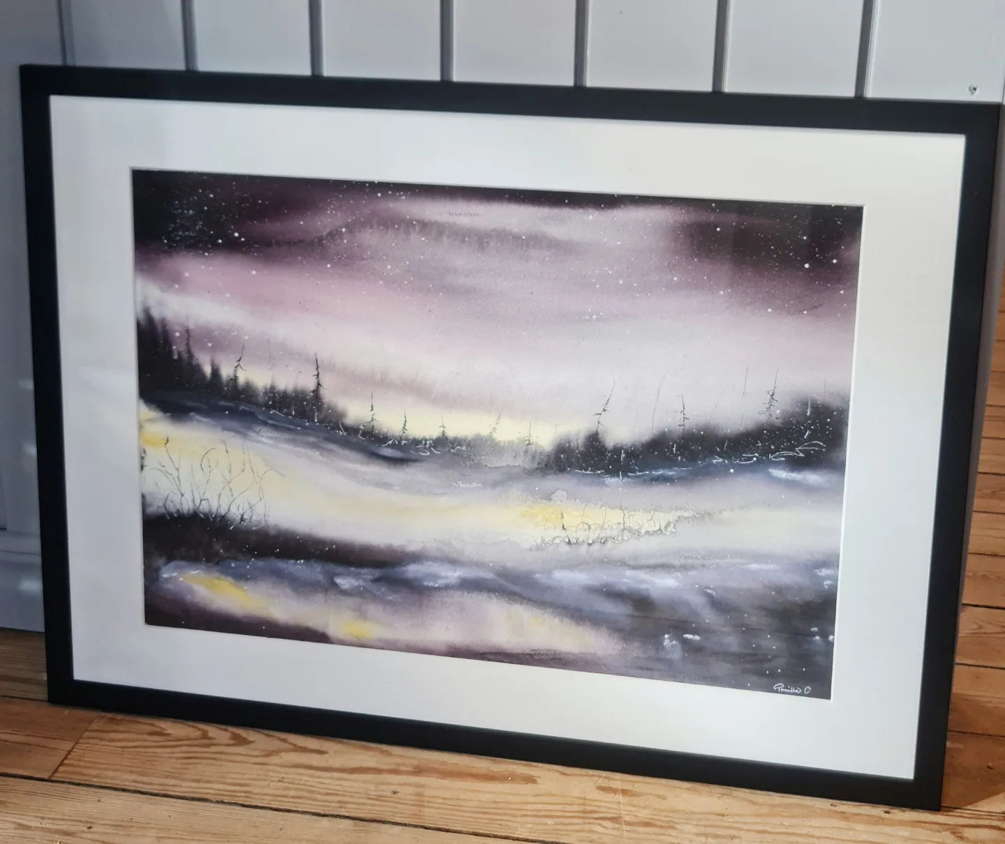 Journey through Pine Forest 38x56 cm
