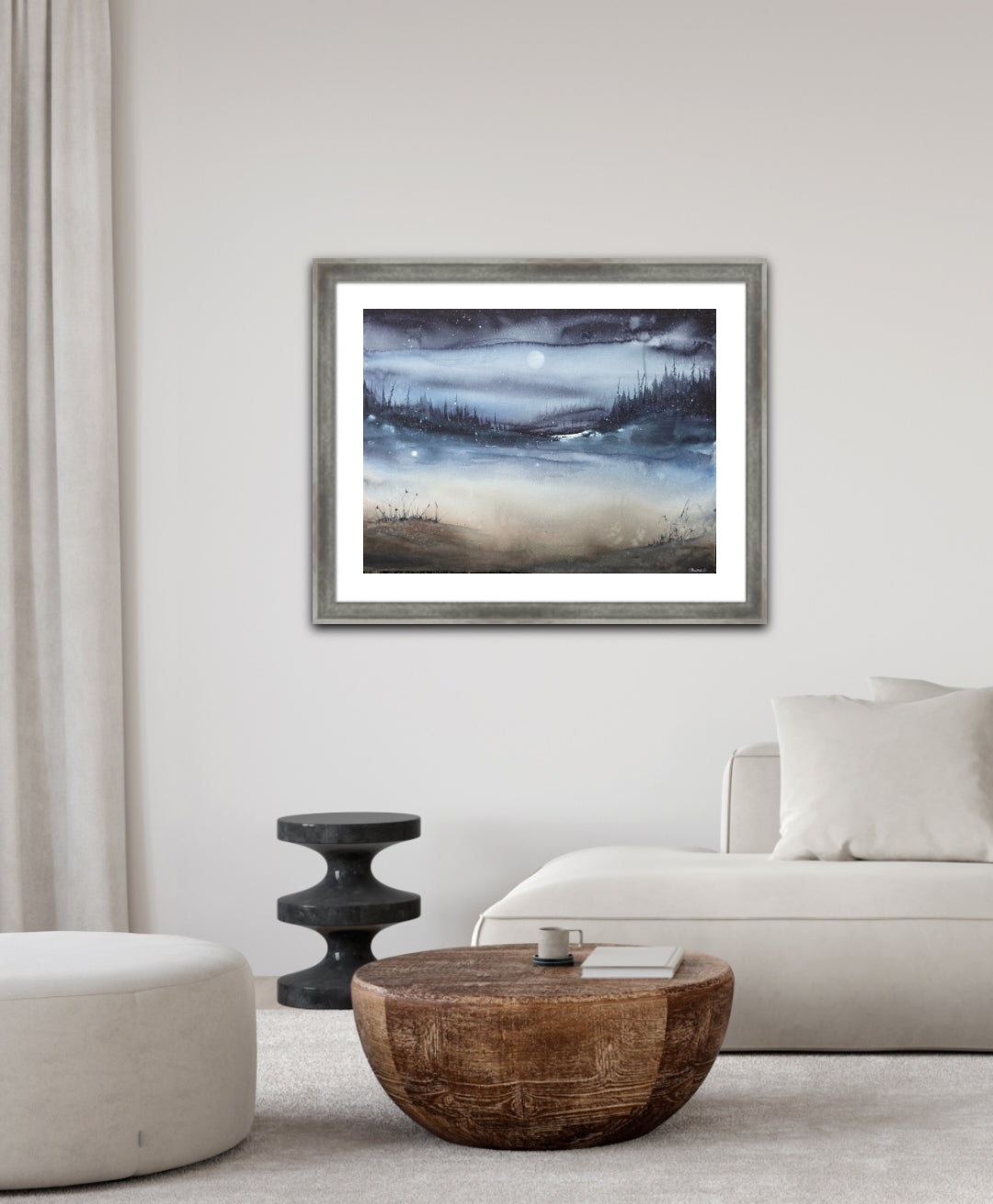 Hushed Winter Light 56x76 cm