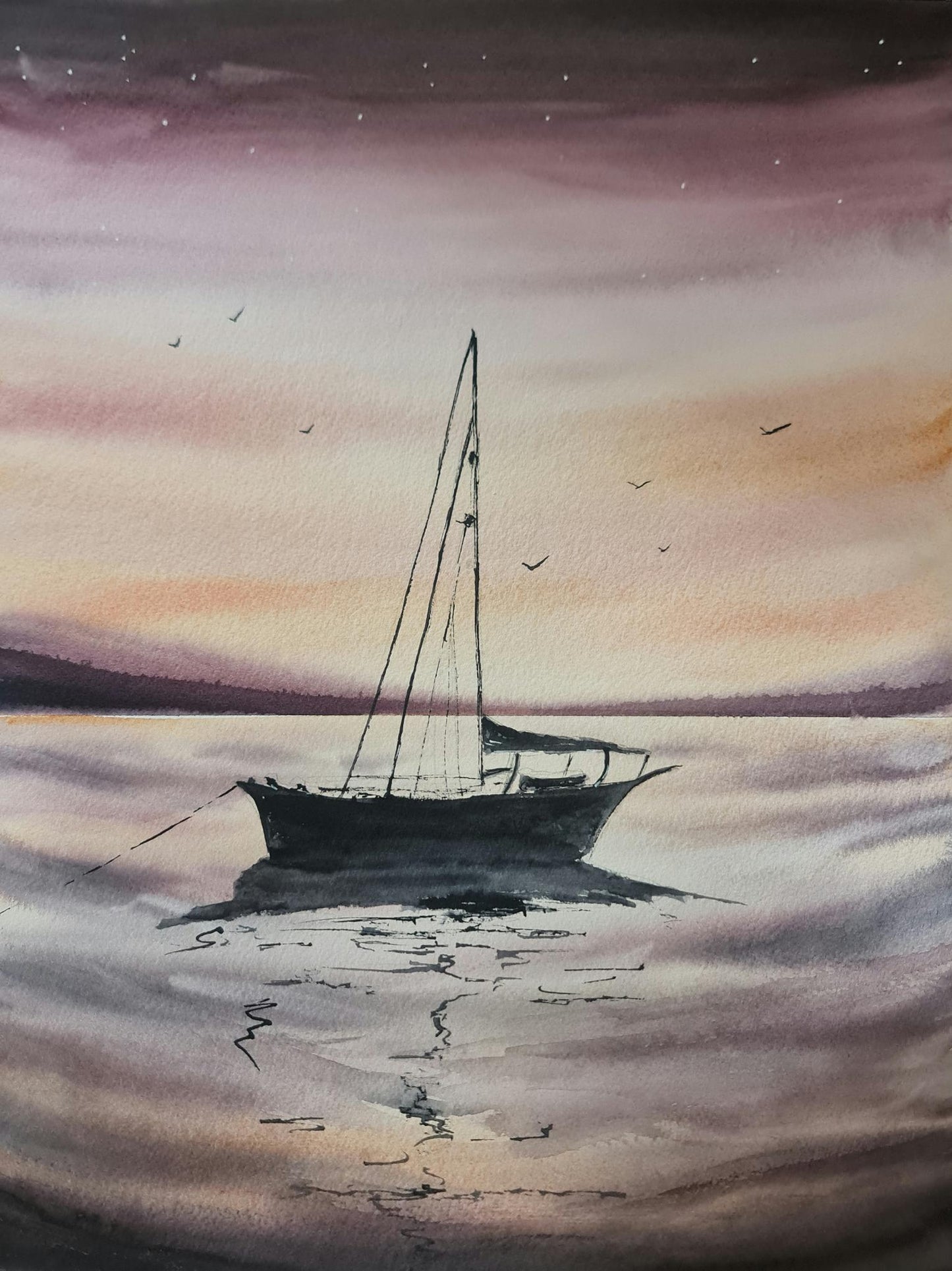 Evening's Embrace 30x40 cm
