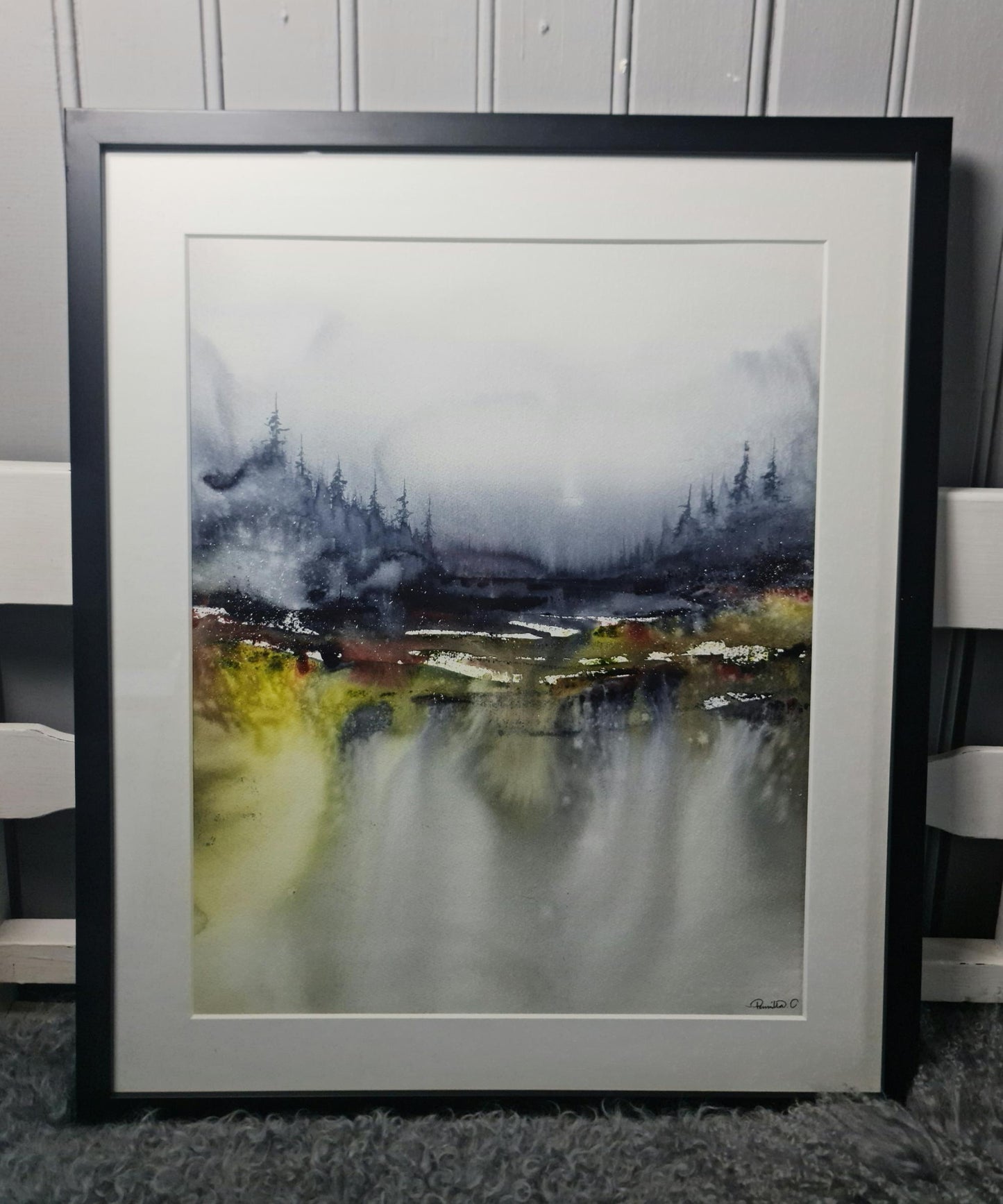 Into the Quiet 40x50 cm