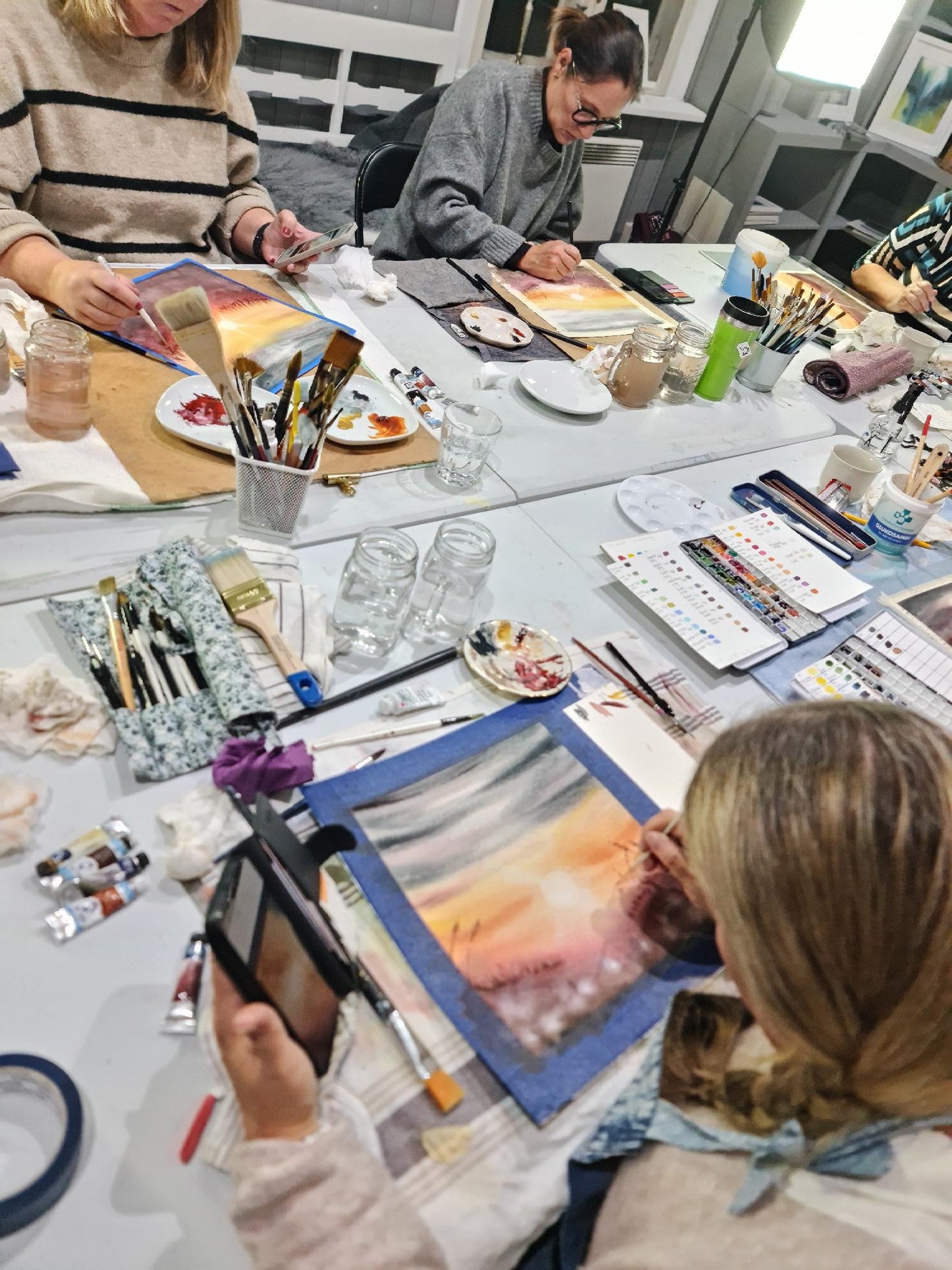 KVÄLLSKURS Akvarell 4 tillfällen- Fortsättning