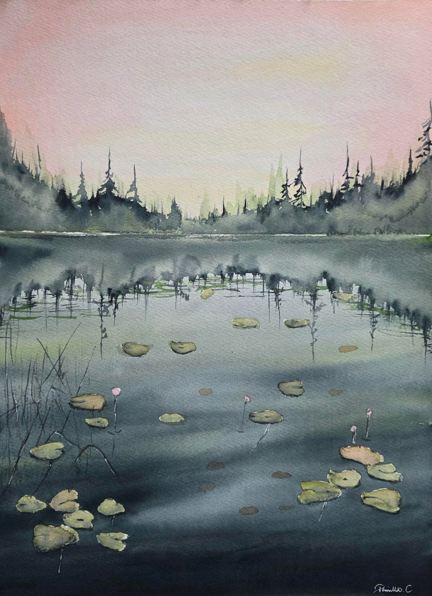 Echoes of Morning 30x40 cm