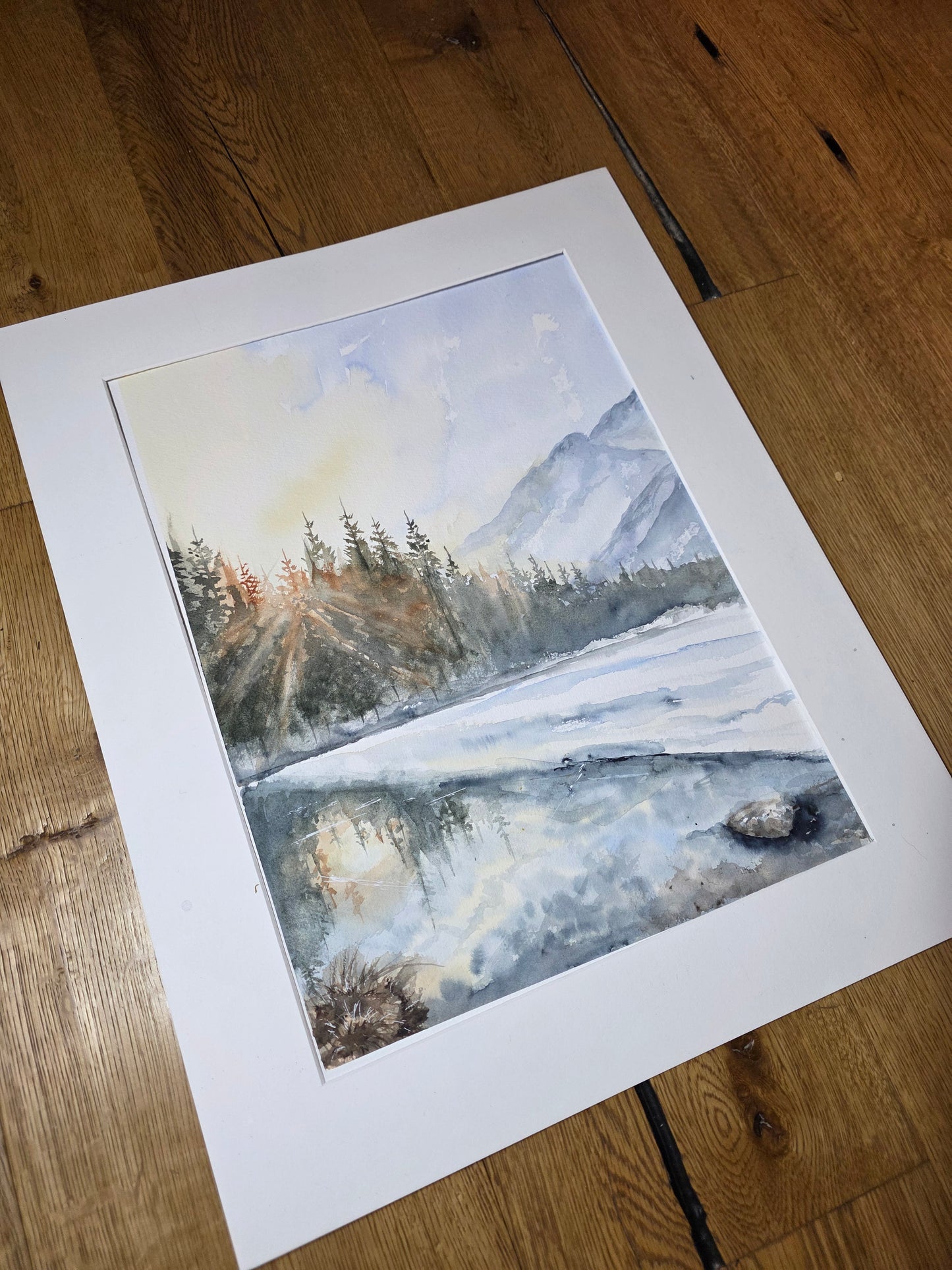 Waiting for the Light- 30x40 cm