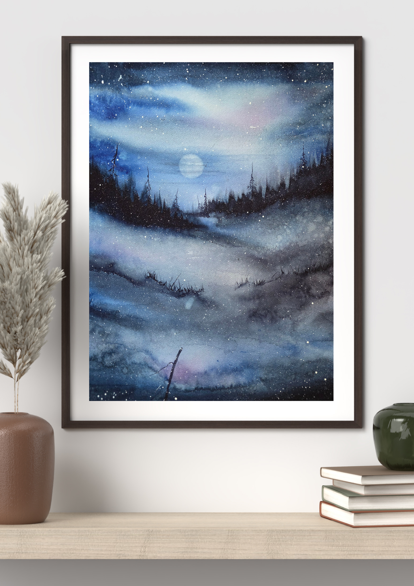 "Clear and Frozen" 40x50 cm