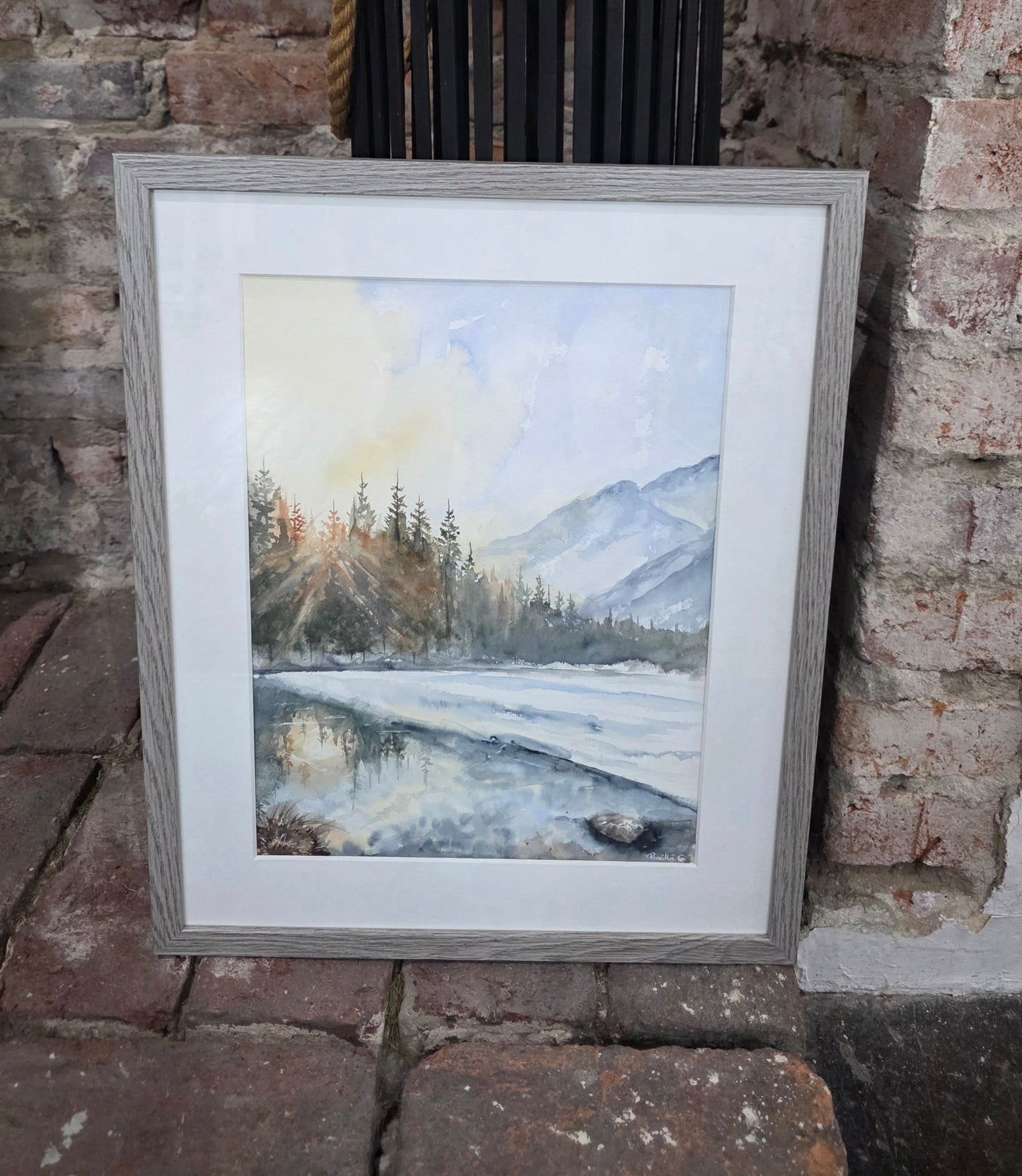 Waiting for the Light- 30x40 cm