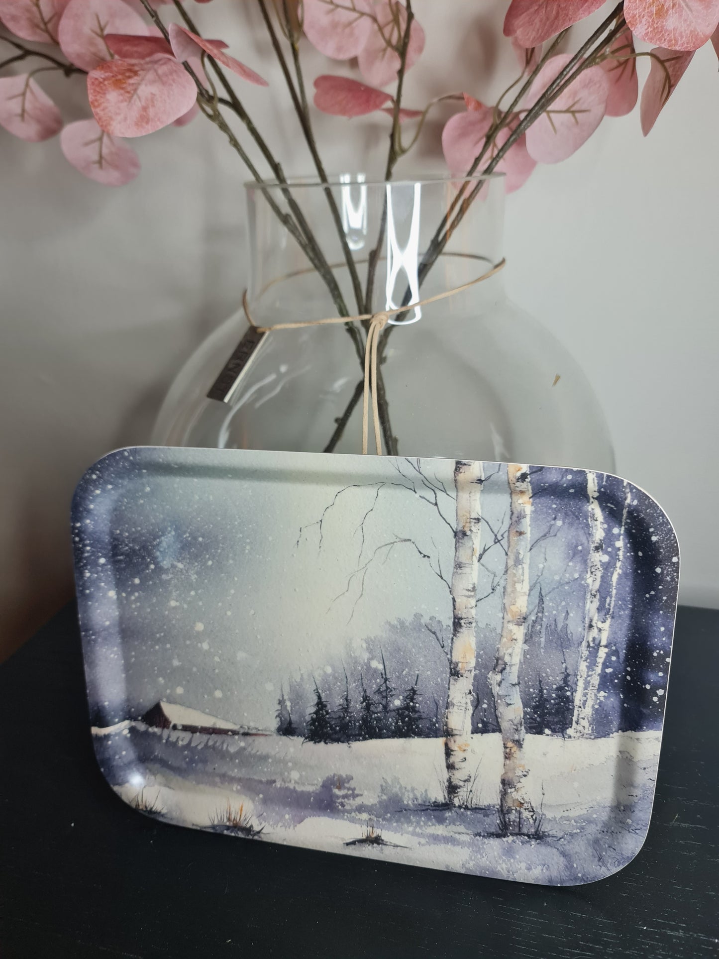 Bricka "Magic Winterfall"