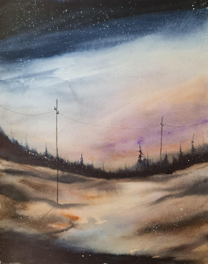 Peace of mind 40x50 cm