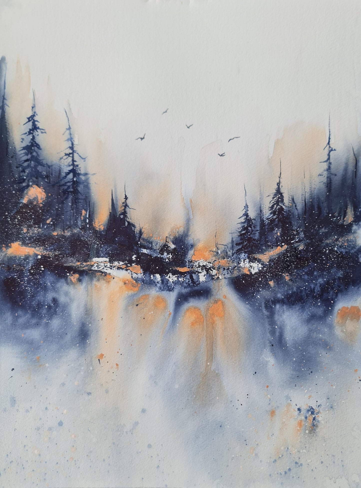 Silent Awekening 30x40 cm