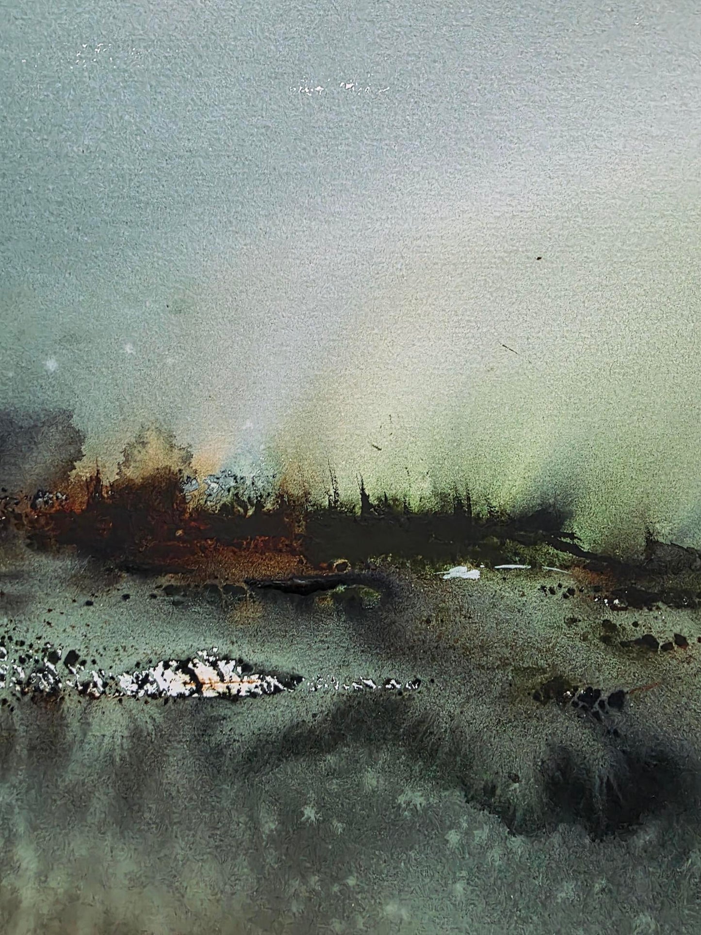 Where Silence Rest - 38x56 cm