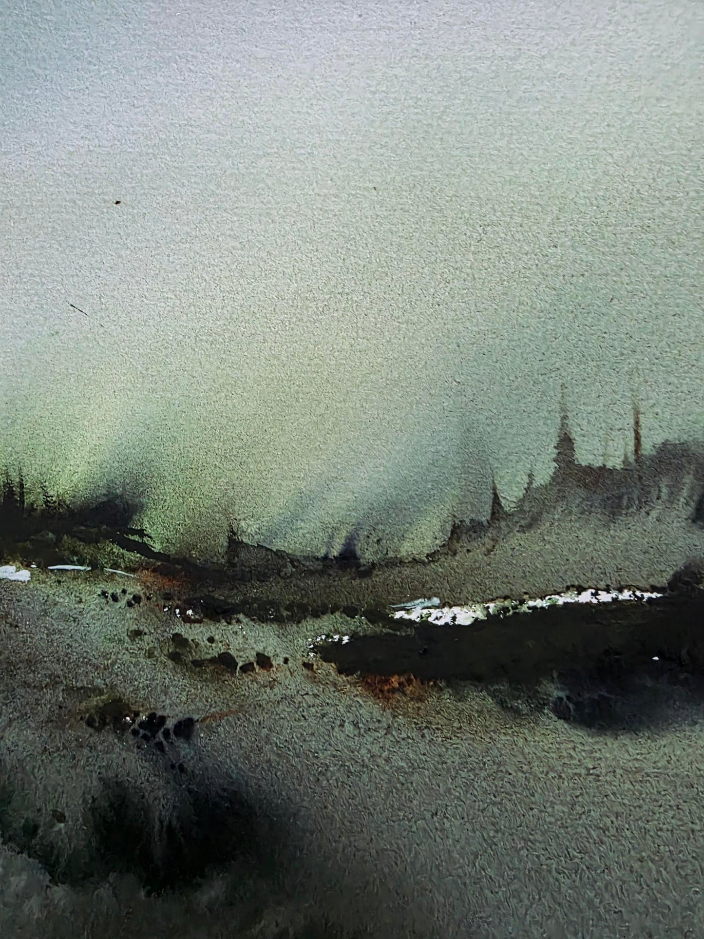 Where Silence Rest - 38x56 cm