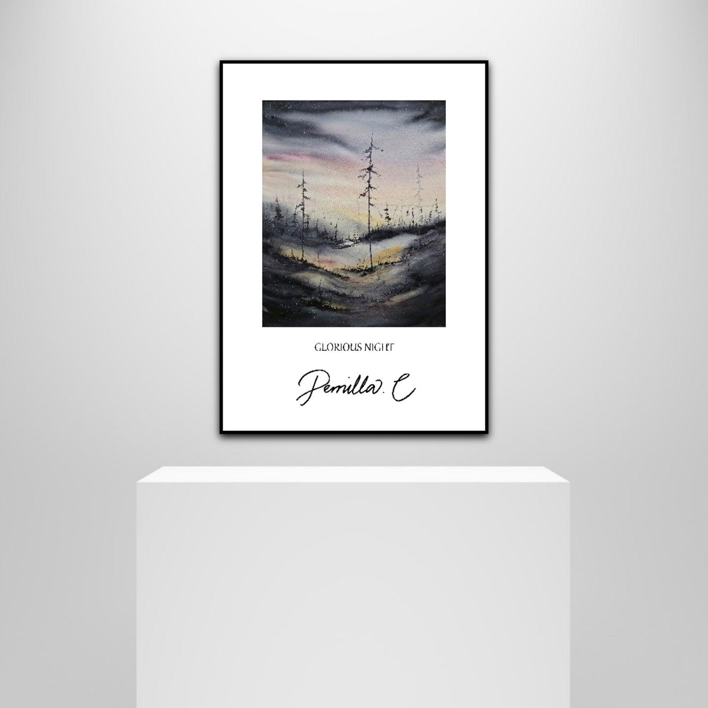 Poster- Glourious Night 50x70 cm