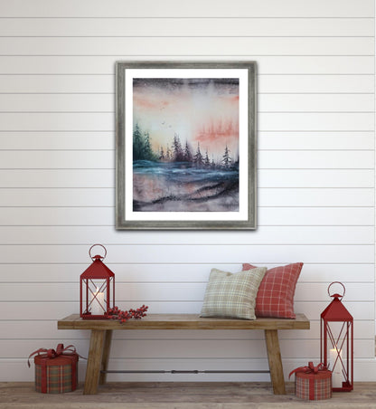 Before the Snow- 40x50 cm