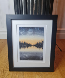 Fine Art Print "When light hits the dark" 12x17 cm