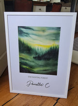Ladda upp bild till gallerivisning, Poster- Enchanting Forest
