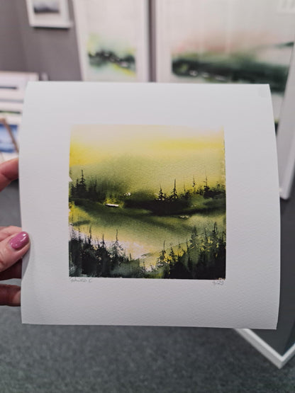 Fine Art Print "Still Calm" 15x15 cm