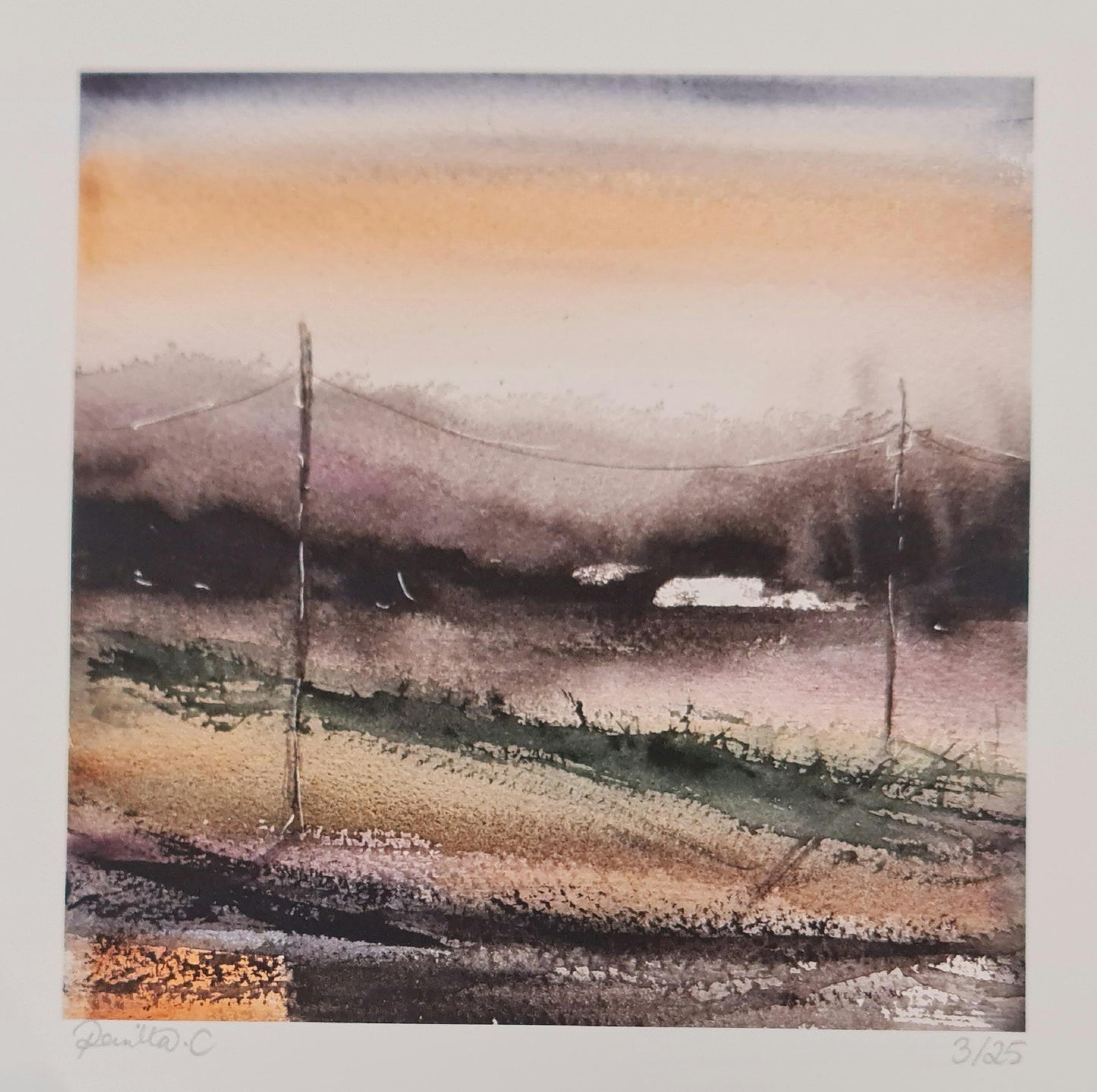 Fine art print "A Cozy Place" 15x15 cm