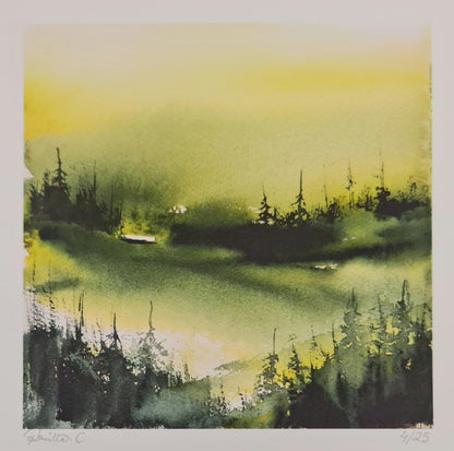 Fine Art Print "Still Calm" 15x15 cm