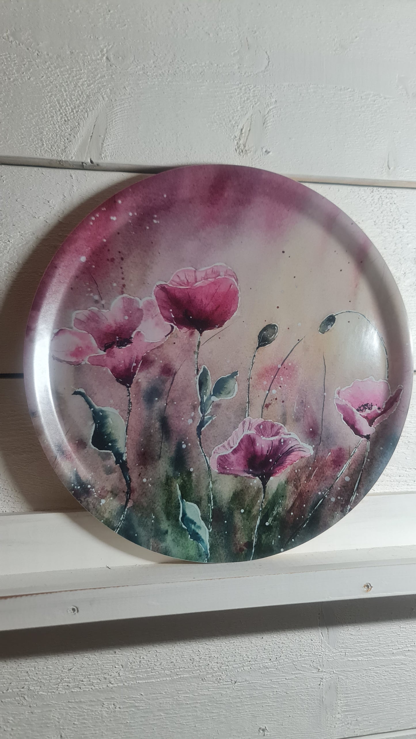 Tray "Sparkling Poppies"