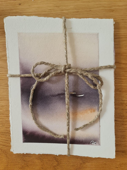 Watercolor set - Purple 17x22 cm