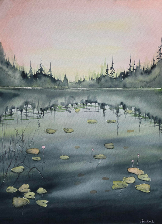 Echoes of Morning 30x40 cm