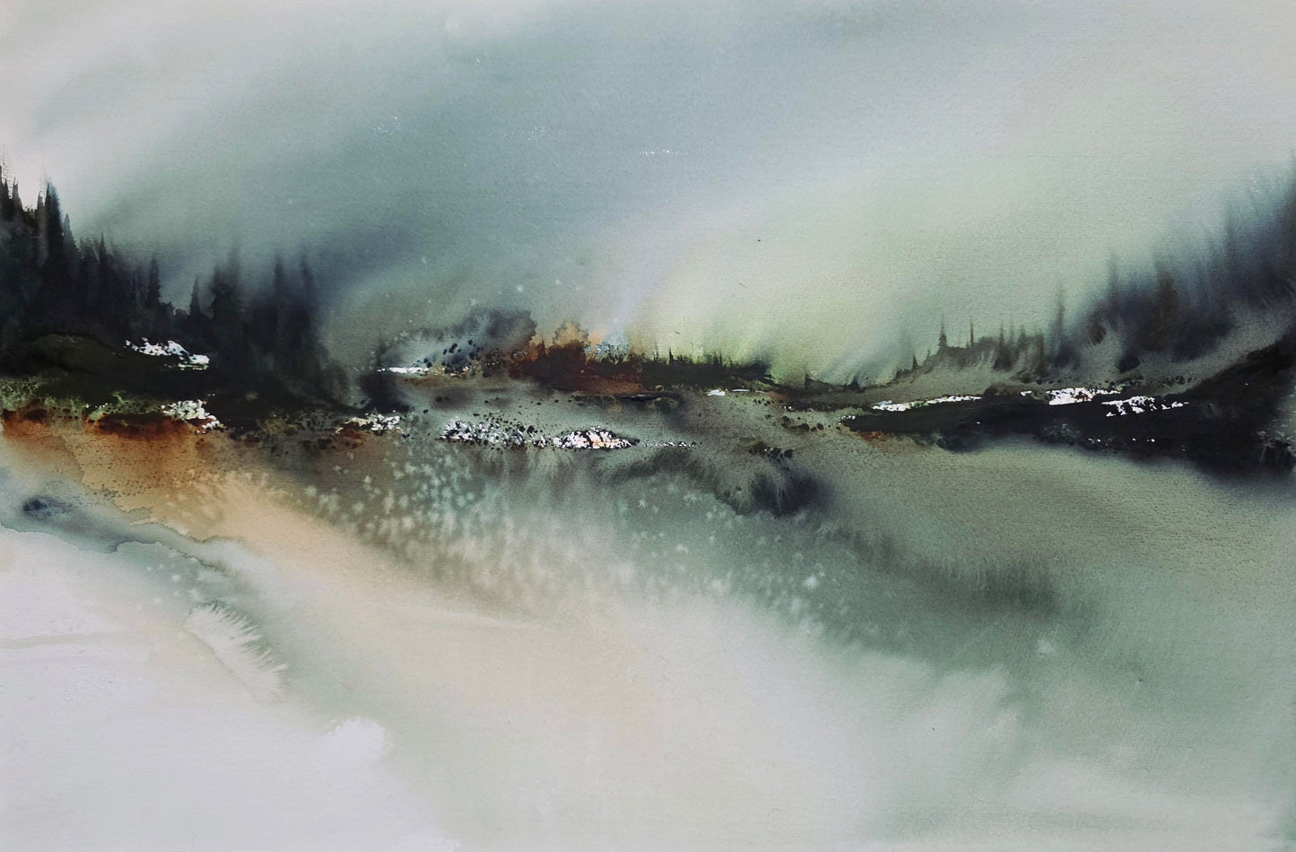 Where Silence Rest - 38x56 cm