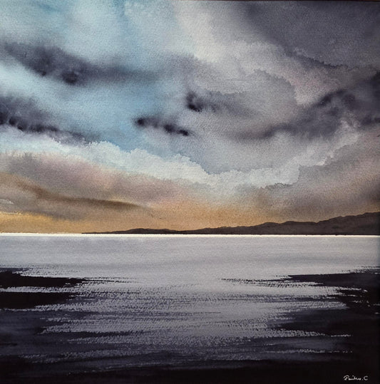 The Quiet Harbour - 30x30 cm