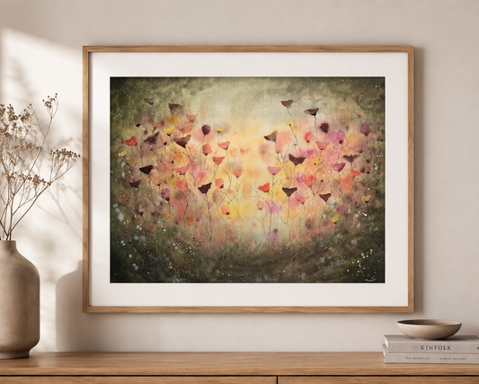 The Quiet Glow - 57x76 cm
