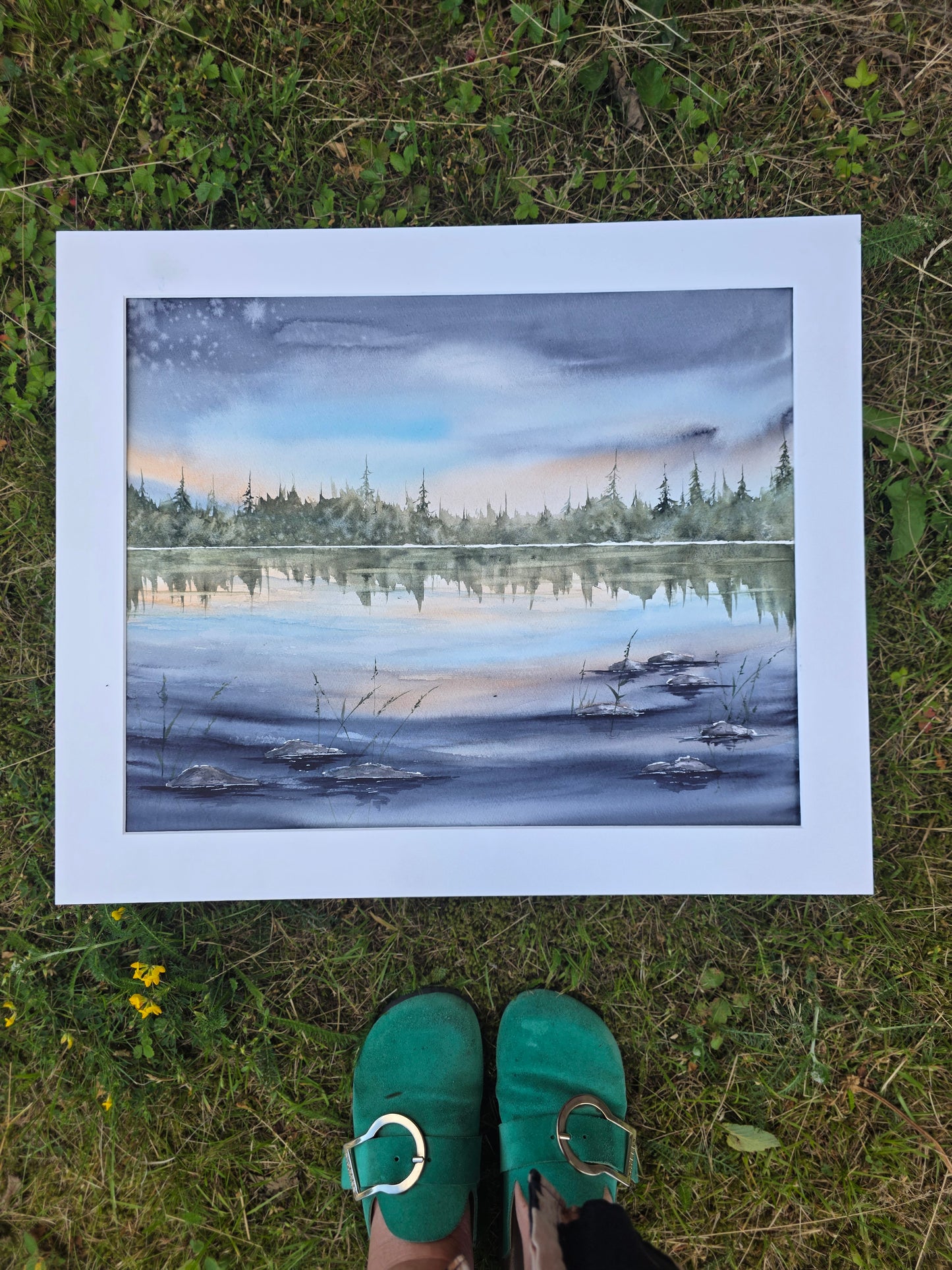 Where Stillness Lives - 40x50 cm
