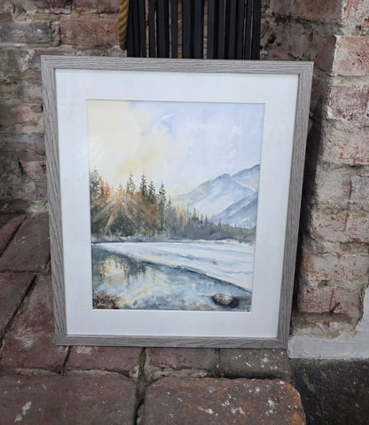 Waiting for the Light- 30x40 cm