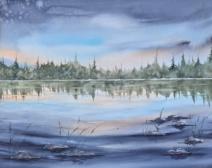 Where Stillness Lives - 40x50 cm