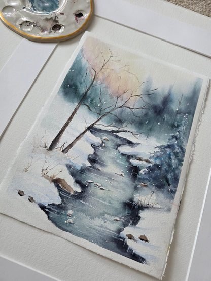 Northern Quiet- 20x28 cm