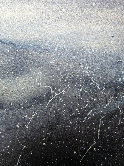 At the end of the year~ 30x40 cm