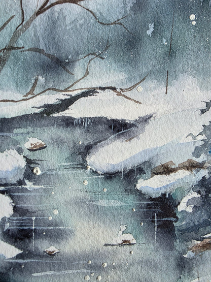 Northern Quiet- 20x28 cm