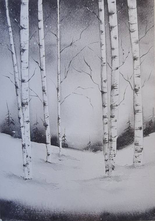 Fine Art Print Silence 12x17 cm