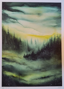 Fine Art Print "Enchannted Forest" 12x17 cm